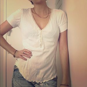 Polo RL embroidered ribbed t-shirt